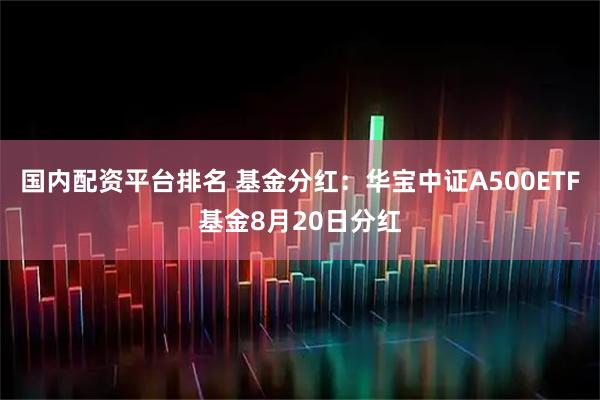 国内配资平台排名 基金分红：华宝中证A500ETF基金8月20日分红