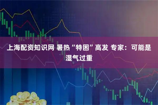 上海配资知识网 暑热“特困”高发 专家：可能是湿气过重